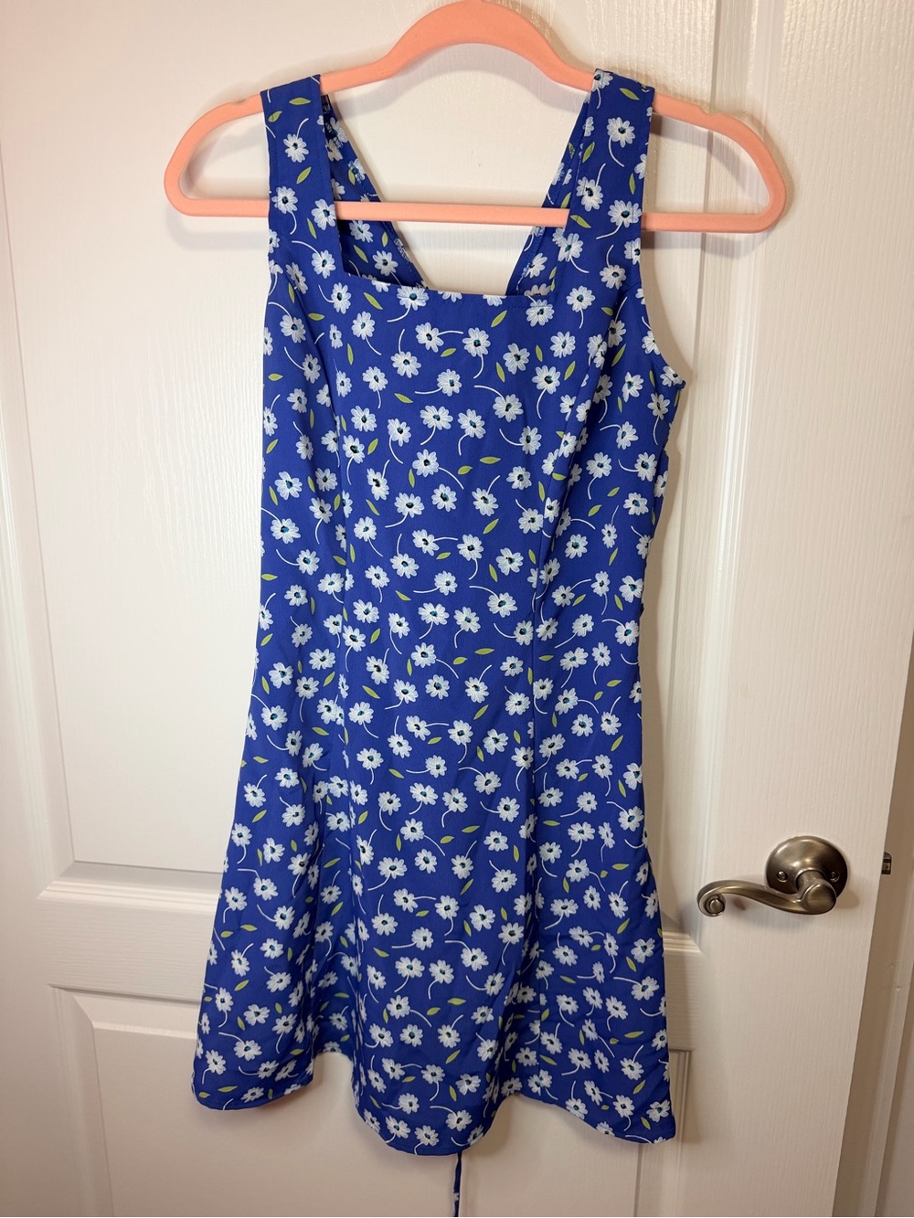 Blue Daisy Print juniors' Sundress